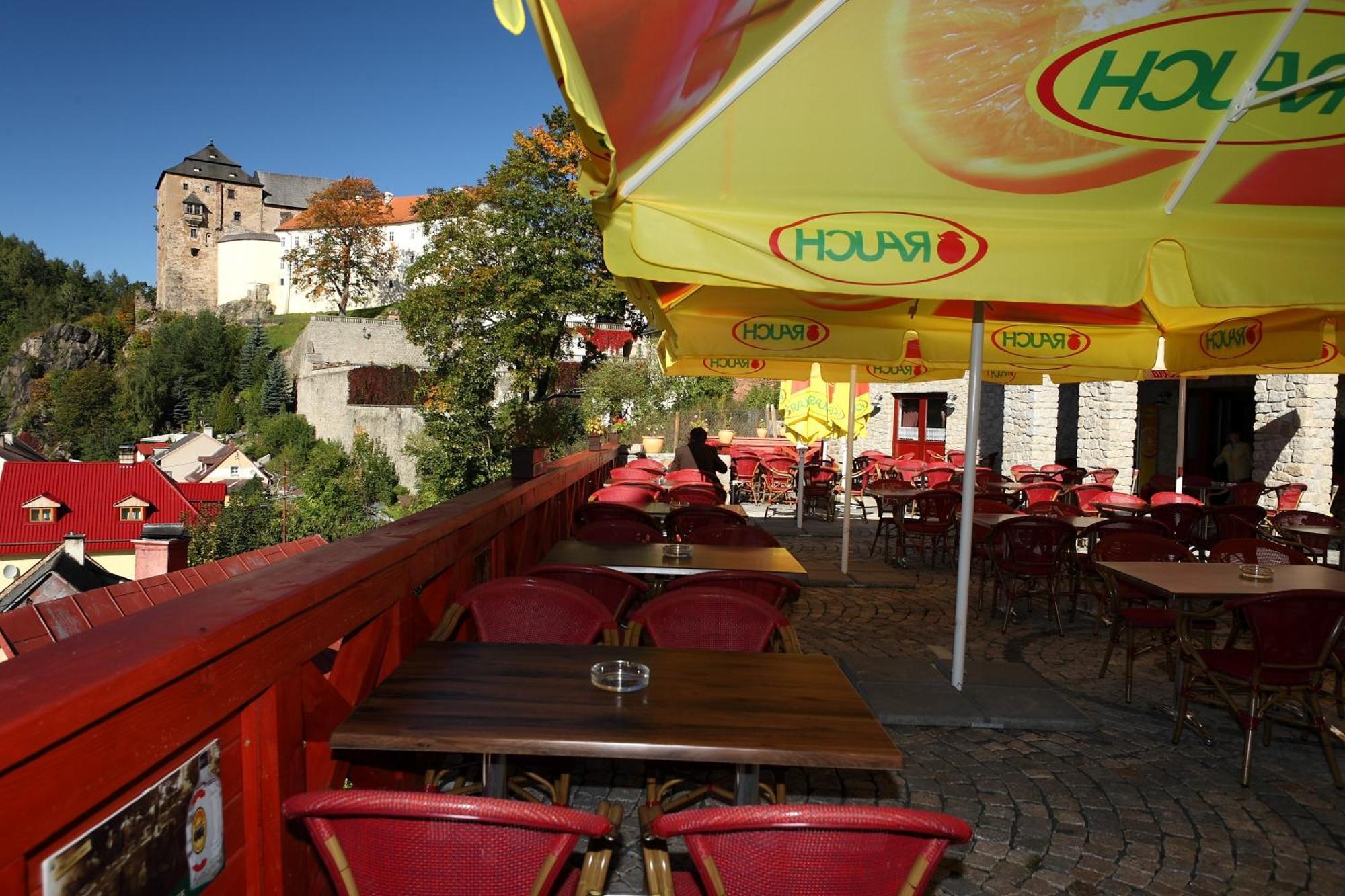 Hotel Hradni Basta à Bečov nad Teplou Extérieur photo